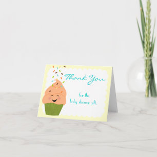 Sprinkles Gender Neutral Brights Thank You Card