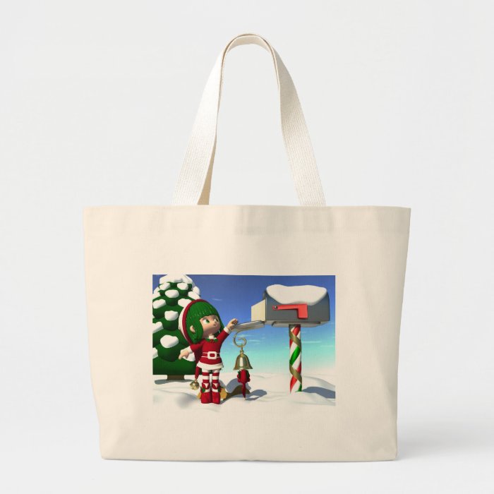 Sprinkles gets Santa's Mail Tote Bags