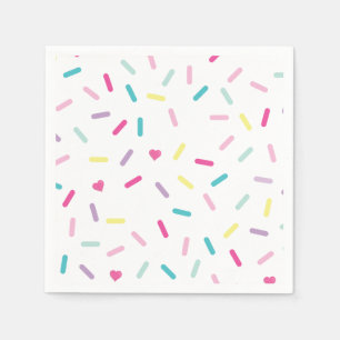 Sprinkles Ice Cream and Cake Birthday Napkins
