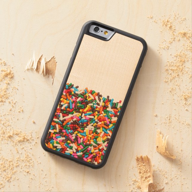 Sprinkles iPhone & Samsung Galaxy Wood Case (In Situ)