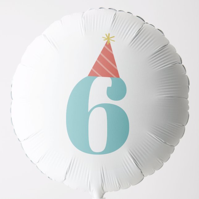 Sprinkles kids age birthday ballon balloon (Front)