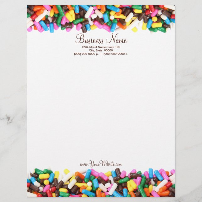 Sprinkles Letterhead (Front)