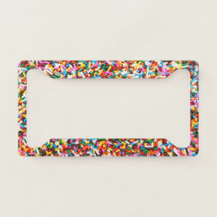 Sprinkles License Plate Frame