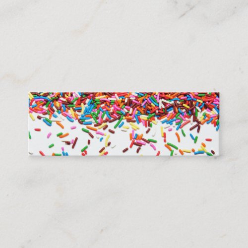 Sprinkles Mini Business Card