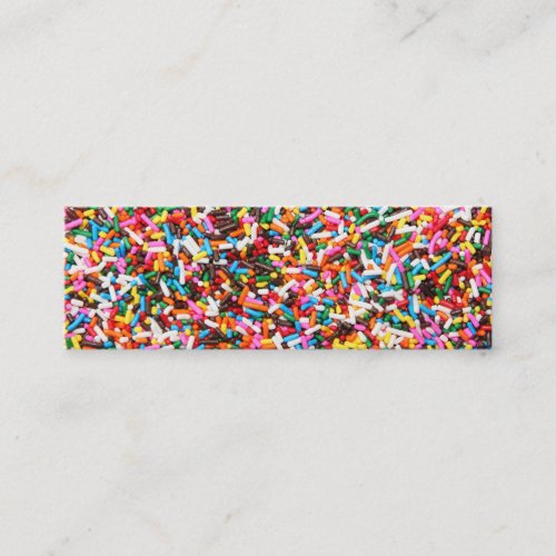 Sprinkles Mini Business Card