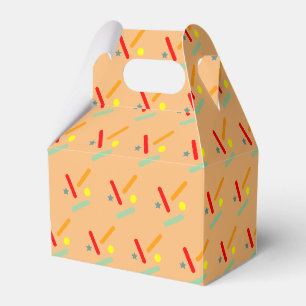 Sprinkles Mix Confetti Stars Colorful Rainbow Favor Boxes