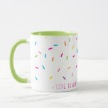 Sprinkles Modern Cute Patterned Pretty Colorful Mug at Zazzle