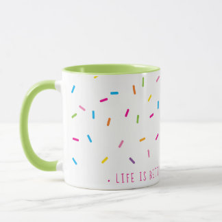SPRINKLES modern cute patterned pretty colorful Mug