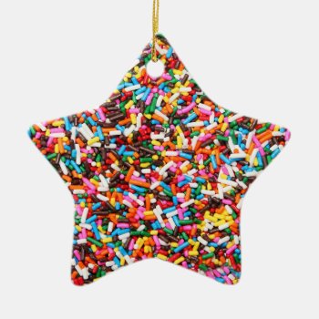 Sprinkles Ornament by CarriesCamera at Zazzle