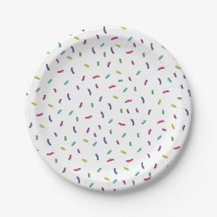 Sprinkles Paper Plates