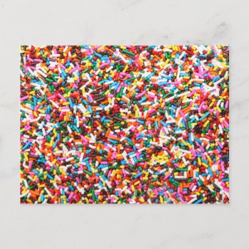 Sprinkles Postcard by CarriesCamera at Zazzle