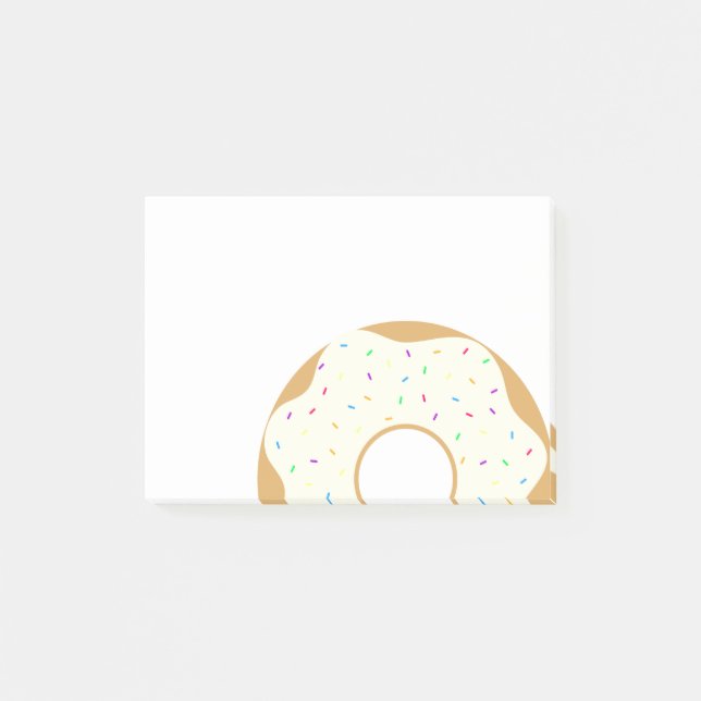 Sprinkly Donut Post-it Notes (Front)