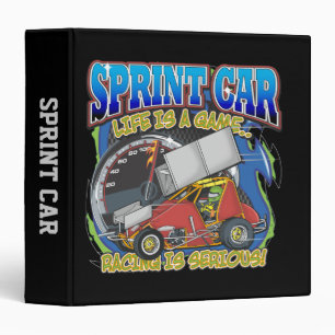 Sprint Car Life 3 Ring Binder