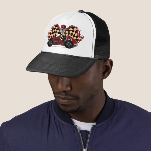 Sprint Car Trucker Hat | Zazzle