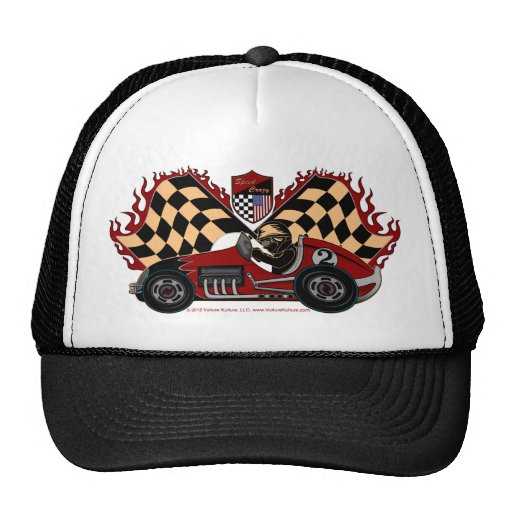 Sprint Car Trucker Hat | Zazzle