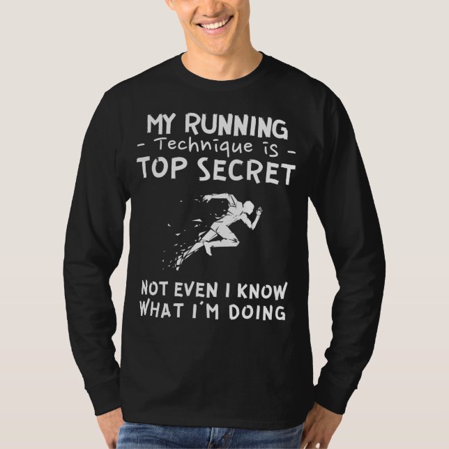 Sprint into the Unknown with My Top Secret Running (Front)