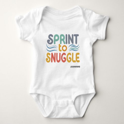 Sprint to Snuggle Baby Bodysuit