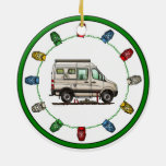 Sprinter Camper Van RV happy camper Ceramic Ornament