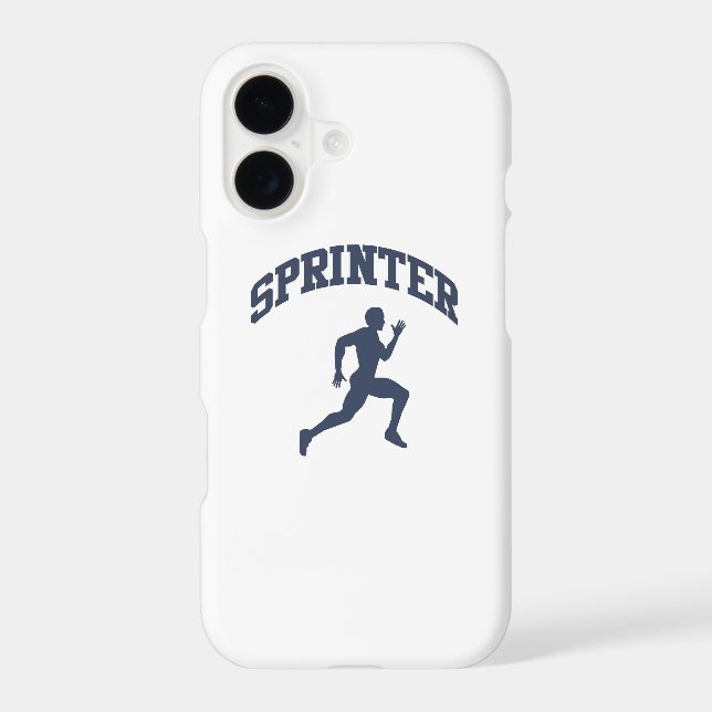 Sprinter Iphone Case (Back)