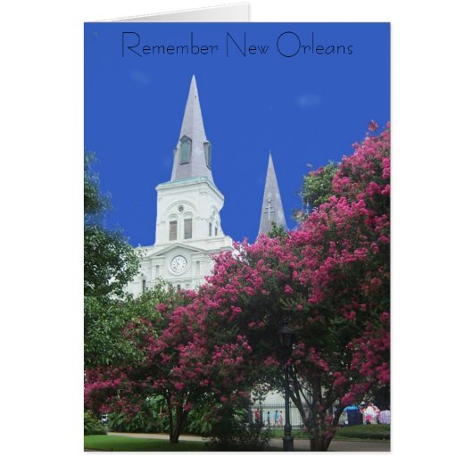 Sprintime in New Orleans Cards (Front)
