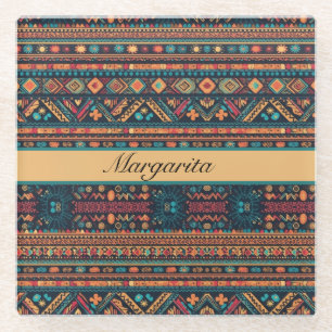 Sprirt of the Southwest, custom Glass Coaster