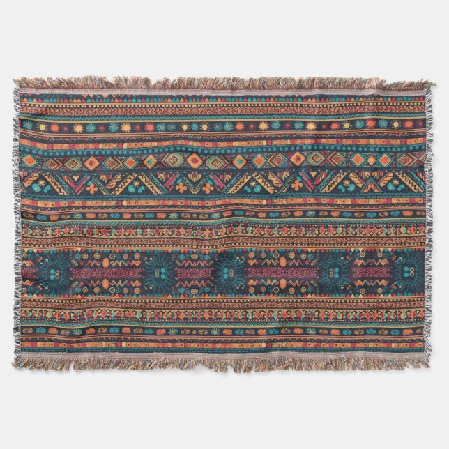 Sprirt of the Southwest Throw Blanket (Front)