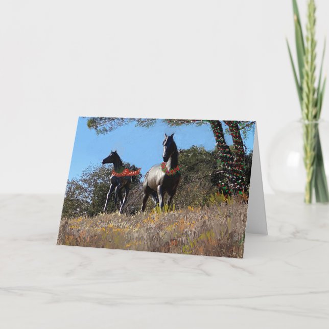 Sprite and Spring Holiday Card (Front)