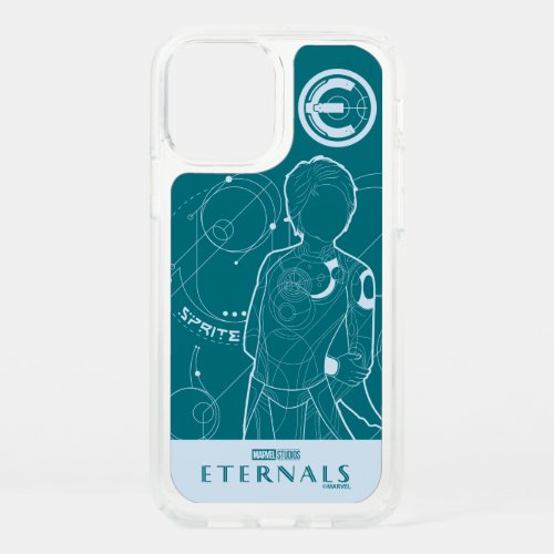 Sprite Astrometry Outline Speck iPhone 12 Case