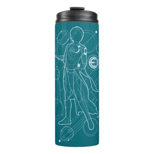 Sprite Astrometry Outline Thermal Tumbler