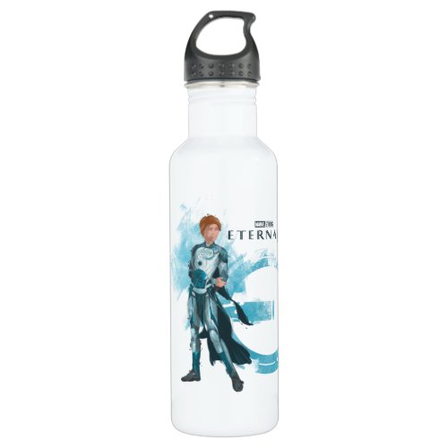 Sprite Brushed Illustration Stainless Steel Water Bottle