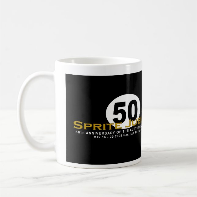 Sprite Jubilee 50th Anniversary Mug 1 (Left)