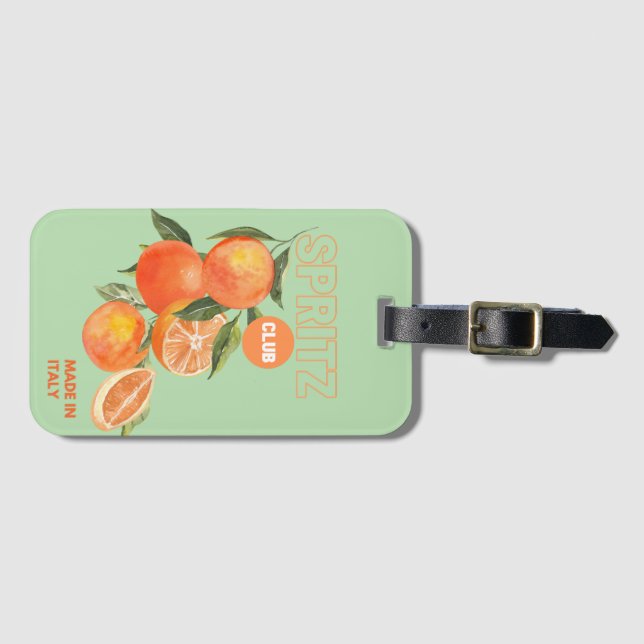 sprite luggage tag (Front Horizontal)