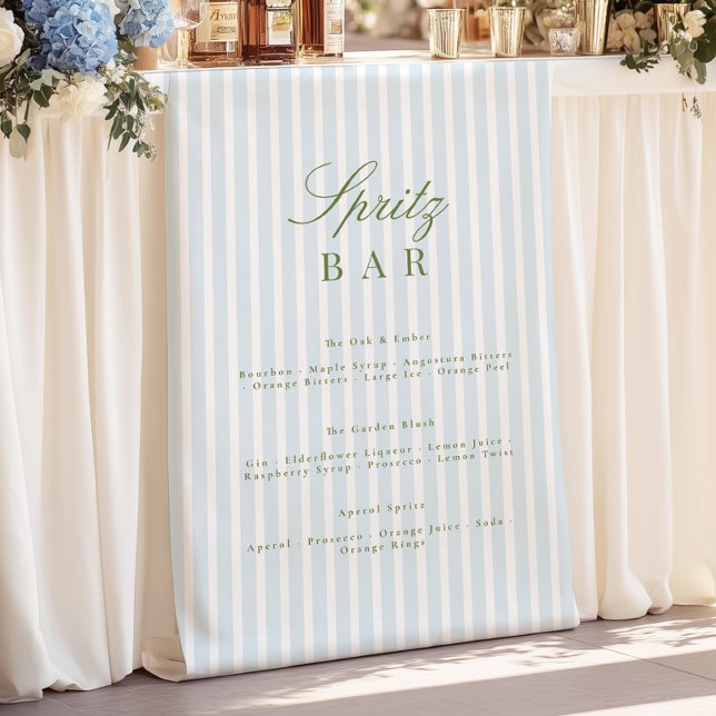 Spritz Bar Cocktails Sign (Creator Uploaded)