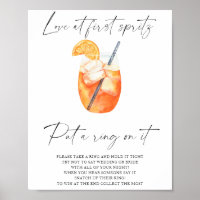 Spritz bridal shower - put a ring on it game