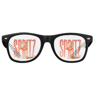 Spritz Luxury Cocktail Editorial Graphic  Retro Sunglasses