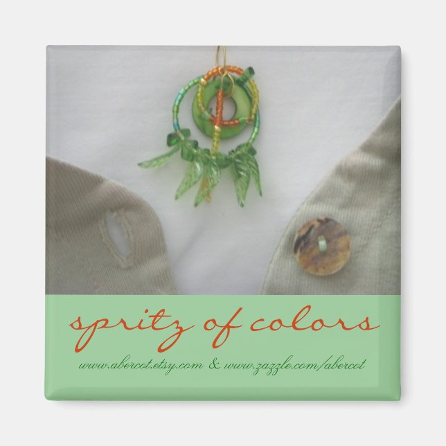 Spritz of Colors Magnet (Front)