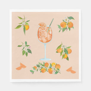Spritz Summer Birthday Napkins