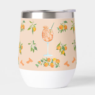 Spritz Summer Birthday Thermal Wine Tumbler