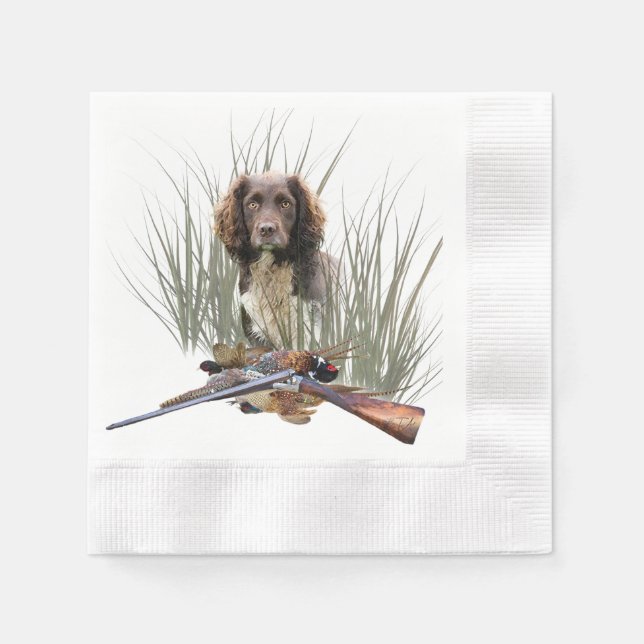 Sprocker Spaniel  Napkins (Front)