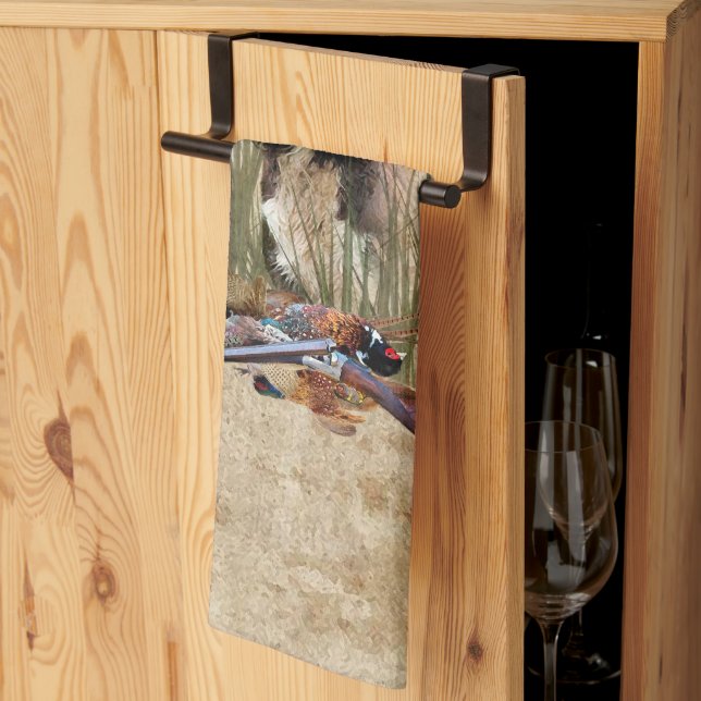 Sprocker Spaniel Teapot Gift Box Ceramic Tile Glas Kitchen Towel (Thirds Fold)