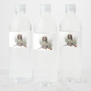 Sprocker Spaniel  Water Bottle Label