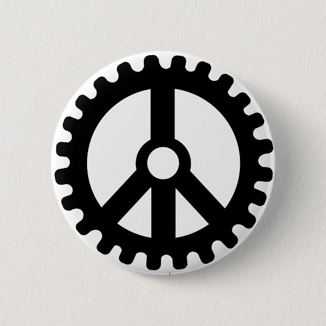Sprocket of Peace-Button Button (Front)