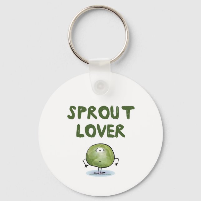 SPROUT LOVER KEYCHAIN (Front)