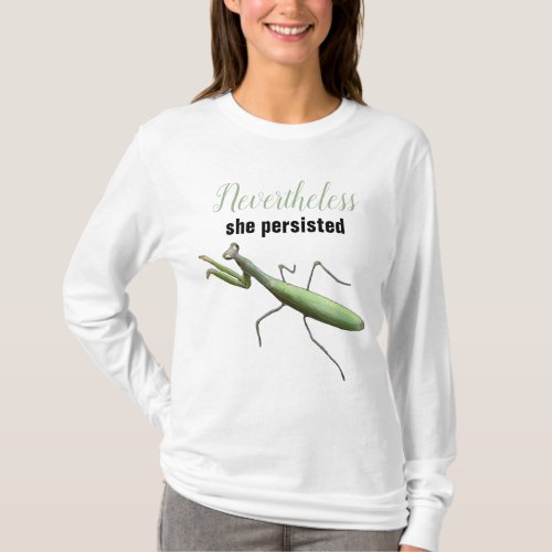 Sprout Praying Mantis T_Shirt