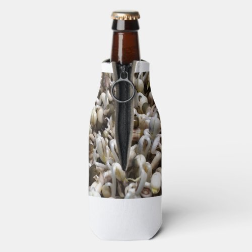 Sprouting Mung Beans Bottle Cooler
