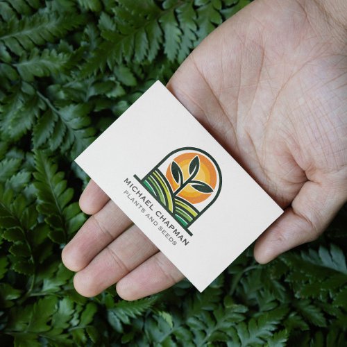 Sprouting Seed and sun Business Card