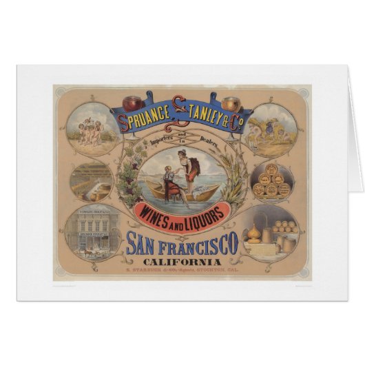 Spruance Stanley & Co., Wines & Liquors, SF (1305) (Front Horizontal)