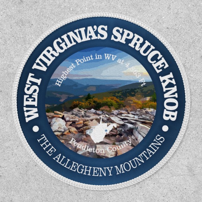 Spruce Knob  Patch (Front)