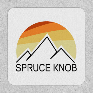 Spruce Knob West Virginia Retro Patch