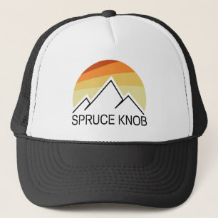 Spruce Knob West Virginia Retro Trucker Hat